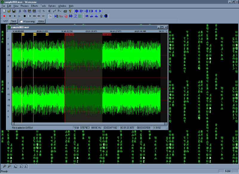 Wavosaur is a full featured free sound editor for Windows reliable Screen Shot