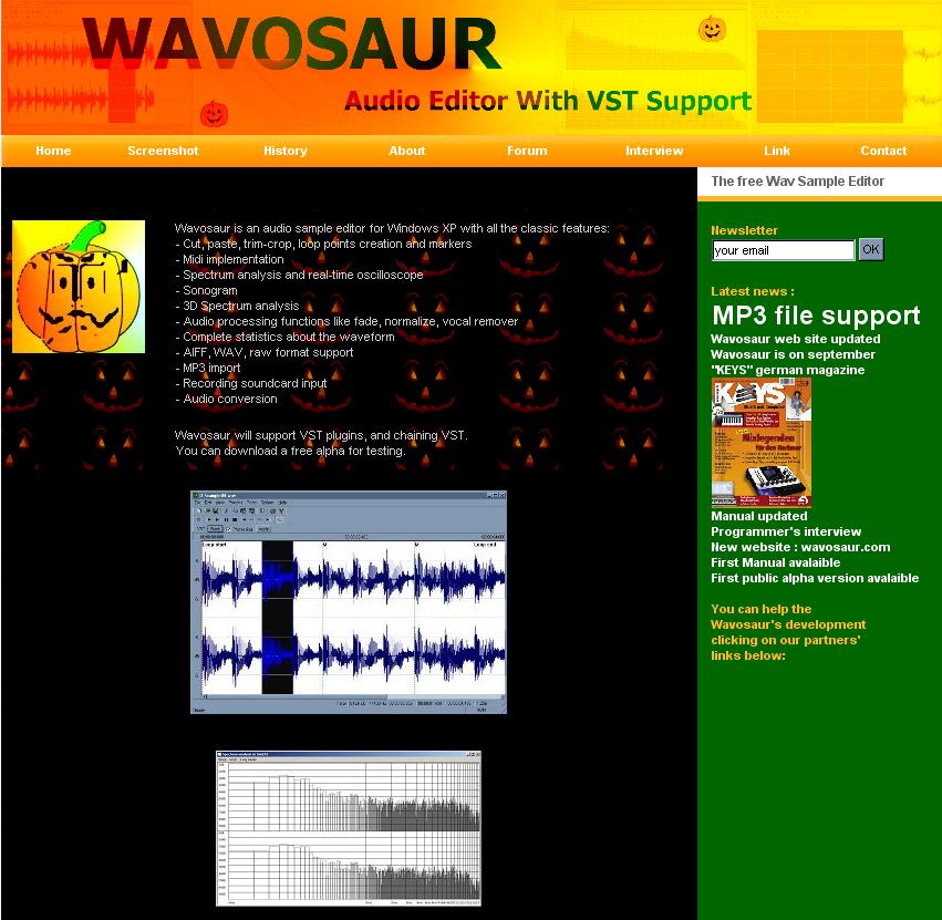 halloween version for Wavosaur