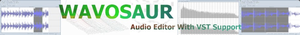 Wavosaur free audio editor