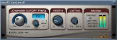 Bass lane  VST GUI