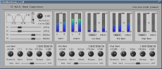 C3 multiband compressor VST GUI