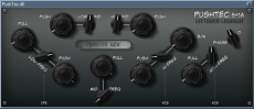 Pushtec equalizer VST GUI