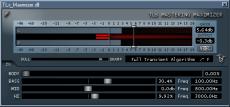 TLS maximizer limiter VST GUI