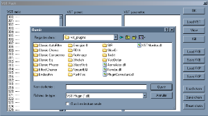 Loading VST into the rack